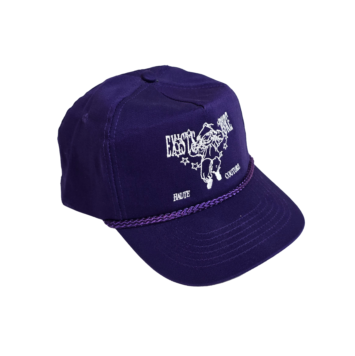 Purple trucker