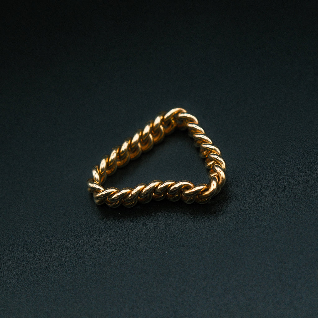 Cuban chain ring