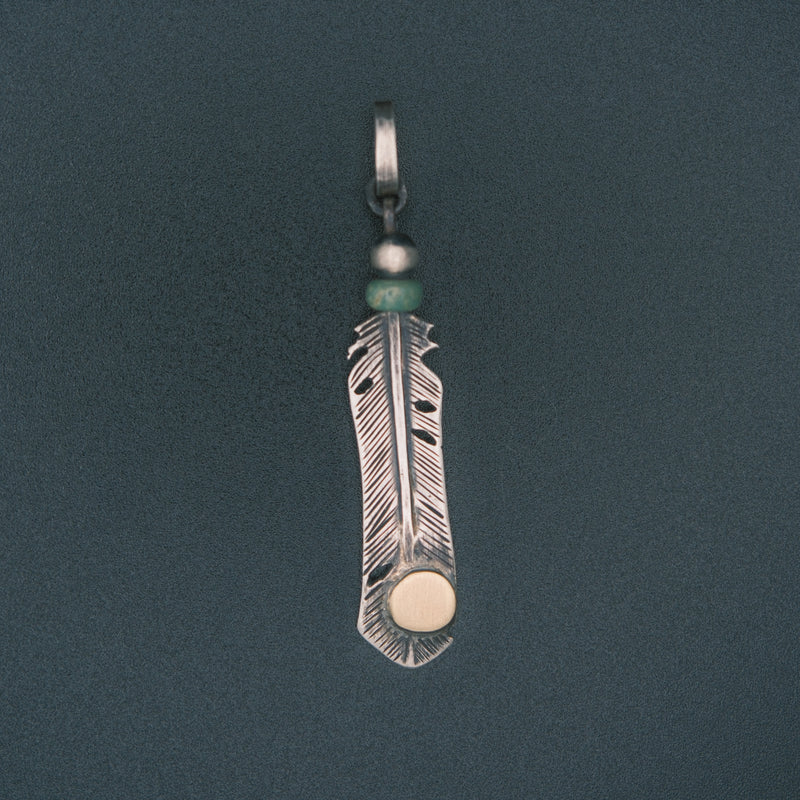 Feather pendant #1