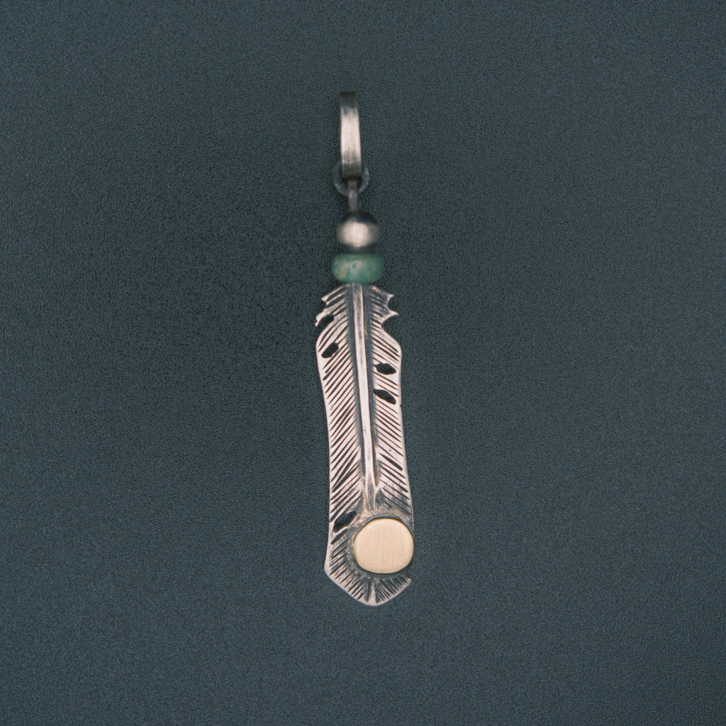 Feather pendant #1