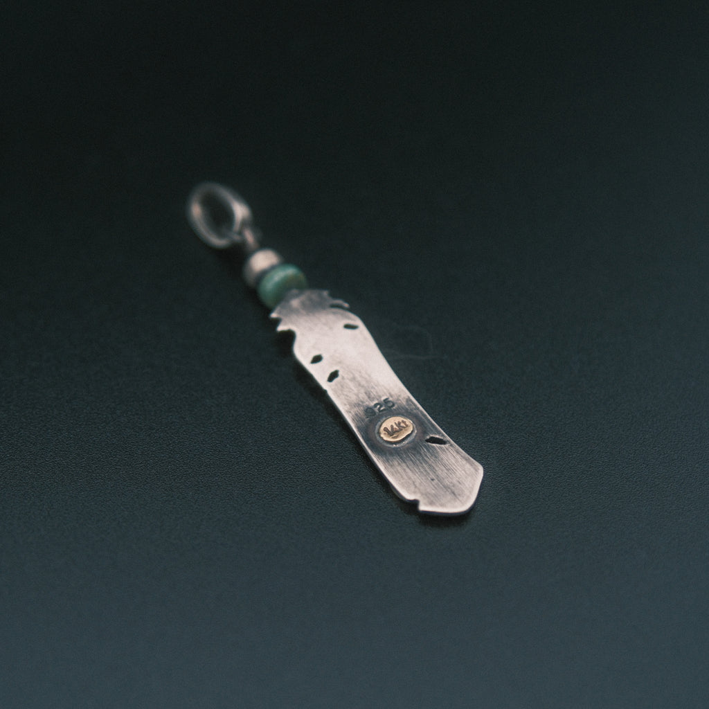 Feather pendant #1