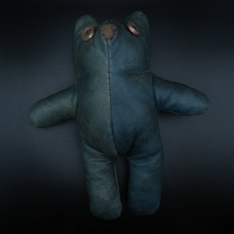 Blue stuffed bear