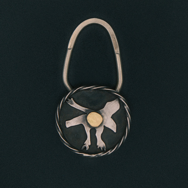 Raven keychain