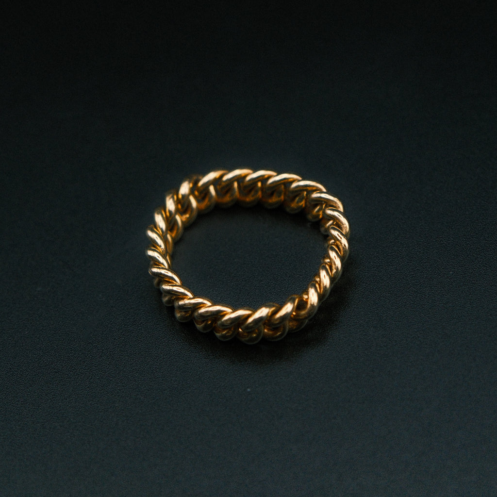 Cuban chain ring