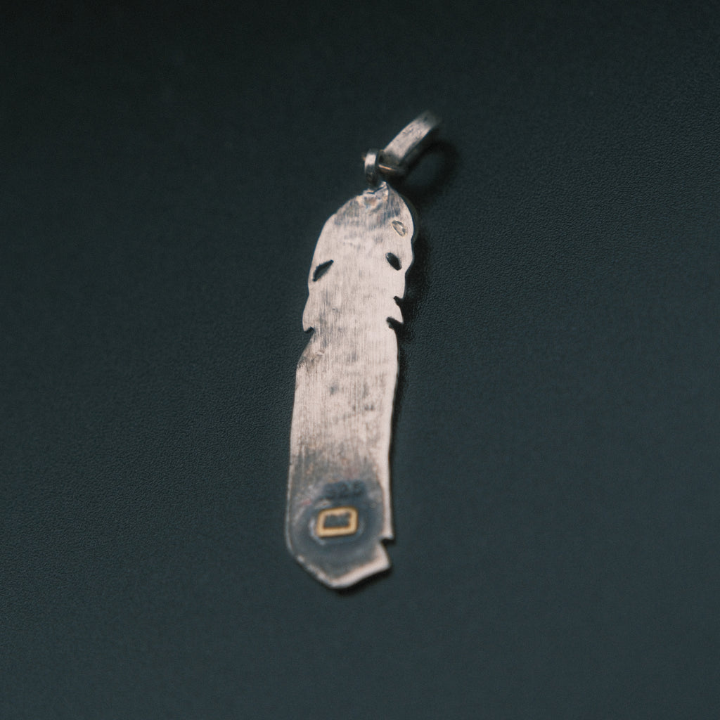 Feather pendant #2